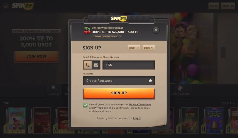SpinBoss Casino UK: How to Login and Start Winning Today - overview SpinBoss Casino UK: How to Login and Start Winning Today - overview
